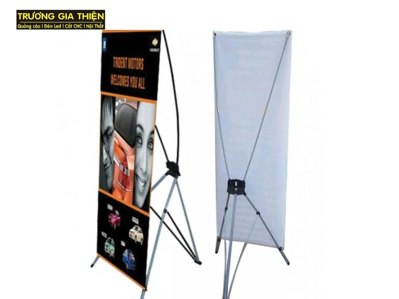 Kích thước Standee, biển bạt Hiflex đứng