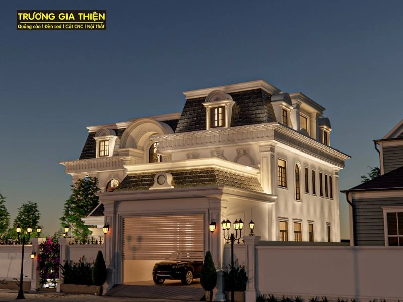 Tầm quan trọng và lợi ích của chiếu sáng mặt dựng tòa nhà