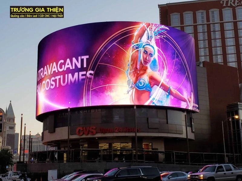 Ưu điểm khi sử dụng bảng quảng cáo LED ngoài trời